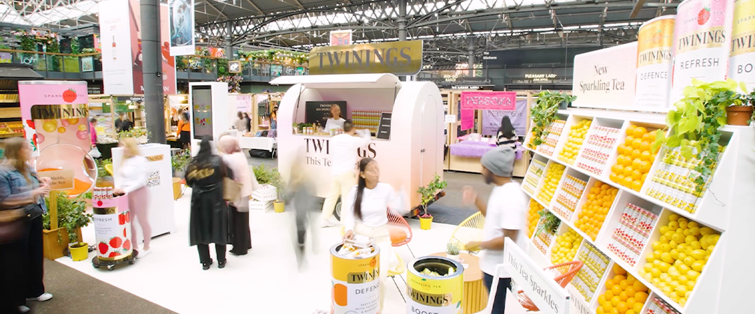 Refreshing the Tea Break: Haygarth Brings Twinings Sparkling Tea to Life