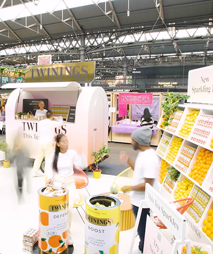 Refreshing the Tea Break: Haygarth Brings Twinings Sparkling Tea to Life